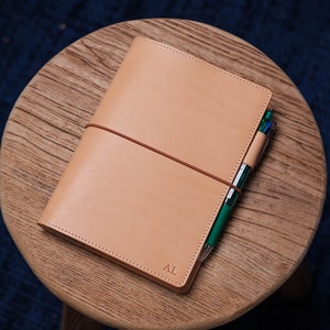 B6/Stalogy Natural Elastic Closure Notebook Cover