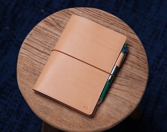 B6/Stalogy Buttero Leather Cover with Elastic Closure