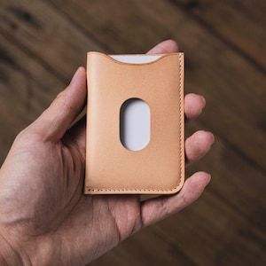 13 COLORS - Buttero Leather Minimalist Wallet