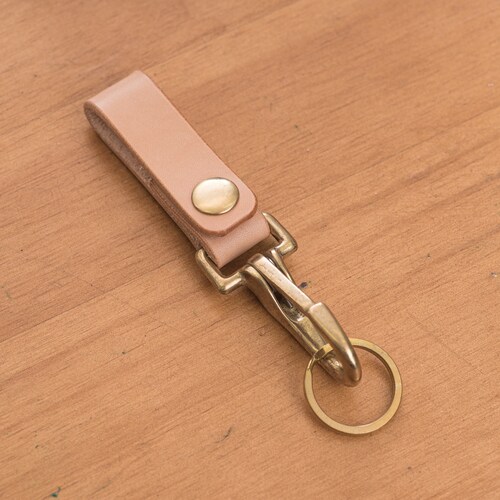 Solid Brass Fish Hook Key Holder Etsy