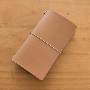 All Sizes - Caramel Buttero Traveler&#39;s Notebook Cover (No inserts included)
