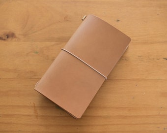 All Sizes - Caramel Buttero Traveler's Notebook Cover (No inserts included)