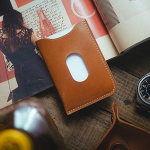 7 COLORS - Shell Cordovan Leather Minimalist Wallet