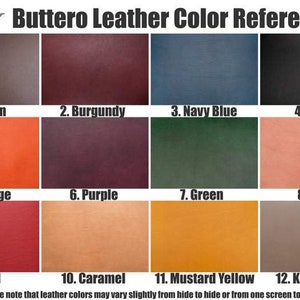 13 COLORS Buttero Leather Sunglasses and Glasses Case image 7