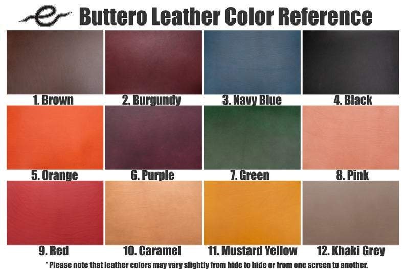 13 COLORS Buttero Leather Sunglasses and Glasses Case image 7