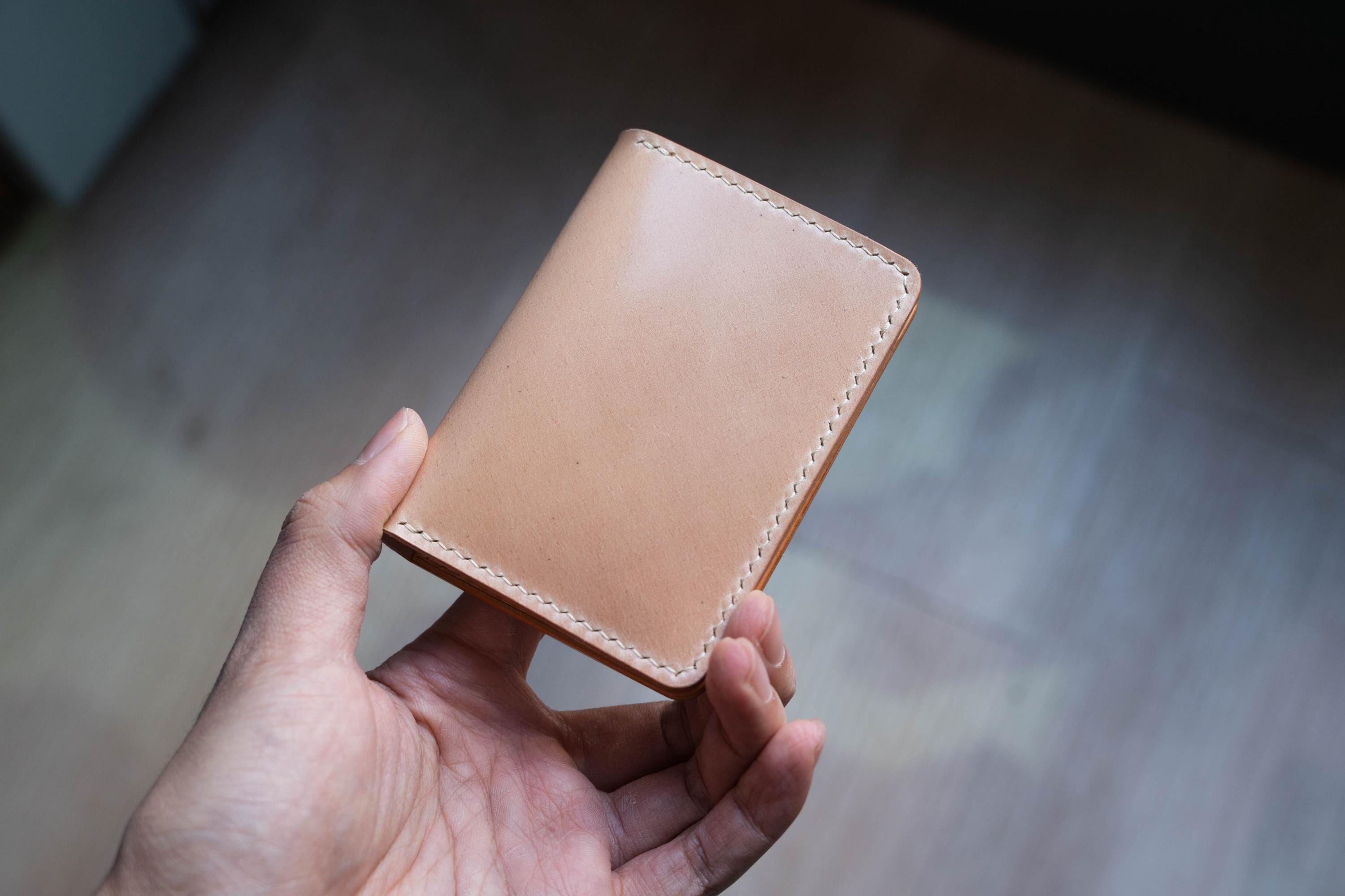 7 COLORS- Shell Cordovan & Natural Vegetable-tanned Leather 4-slot