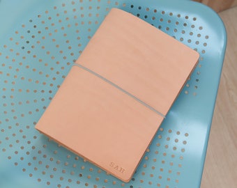 Natural Hermann Oak Filofax Cover with Elastic Closure