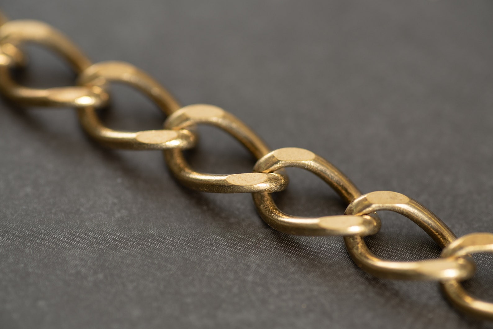 Solid Brass Wallet Chain With Fish Hook - Etsy