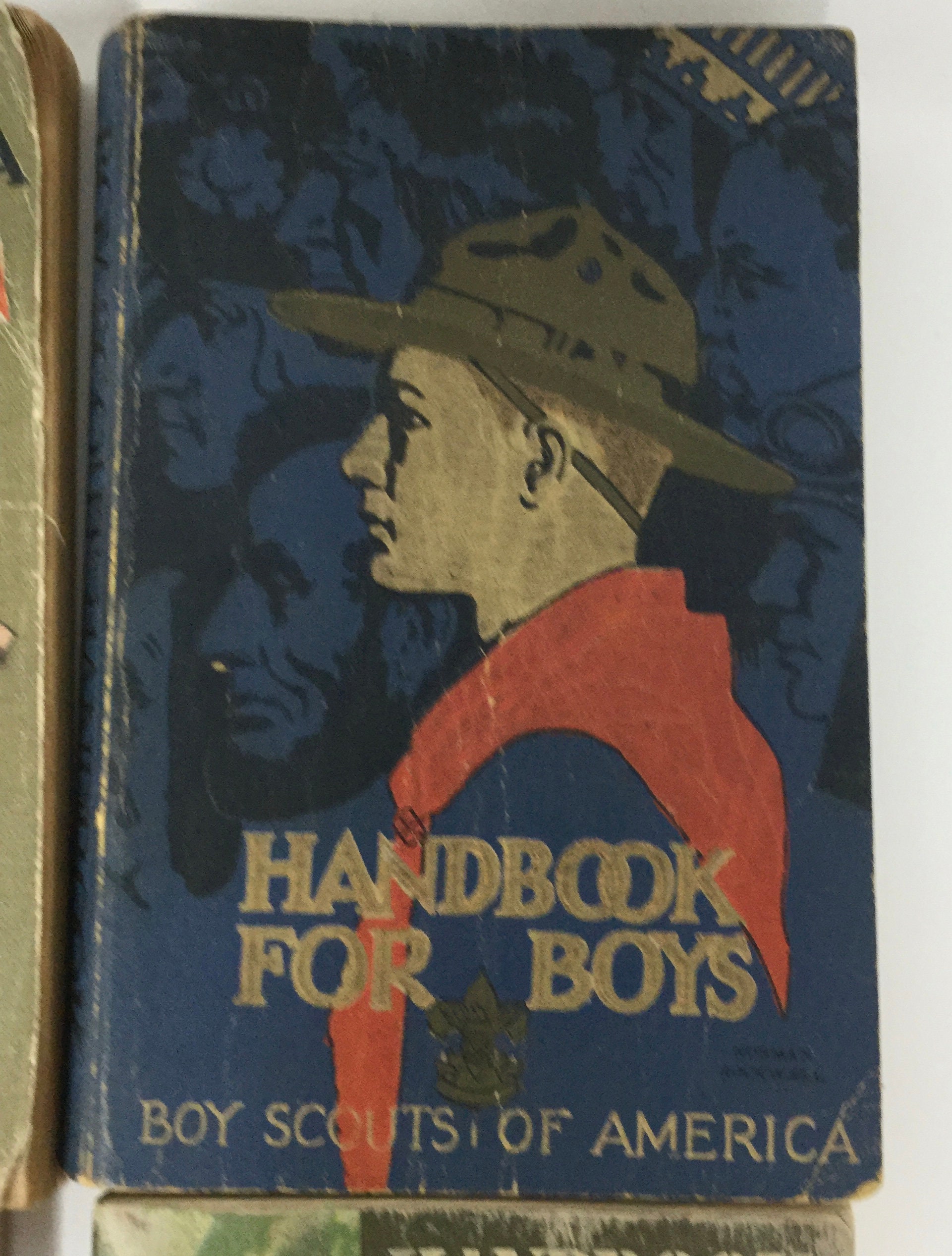 Set of 9 Antique/ Vintage Boy Scout Handbooks