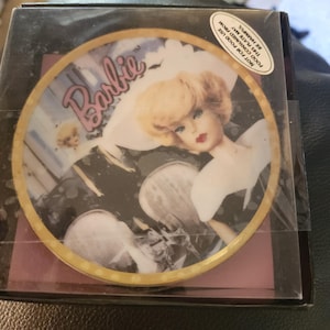 Barbie After Five 1962 Mini Plate Nuevo en caja Barbie coleccionable Barbie vintage