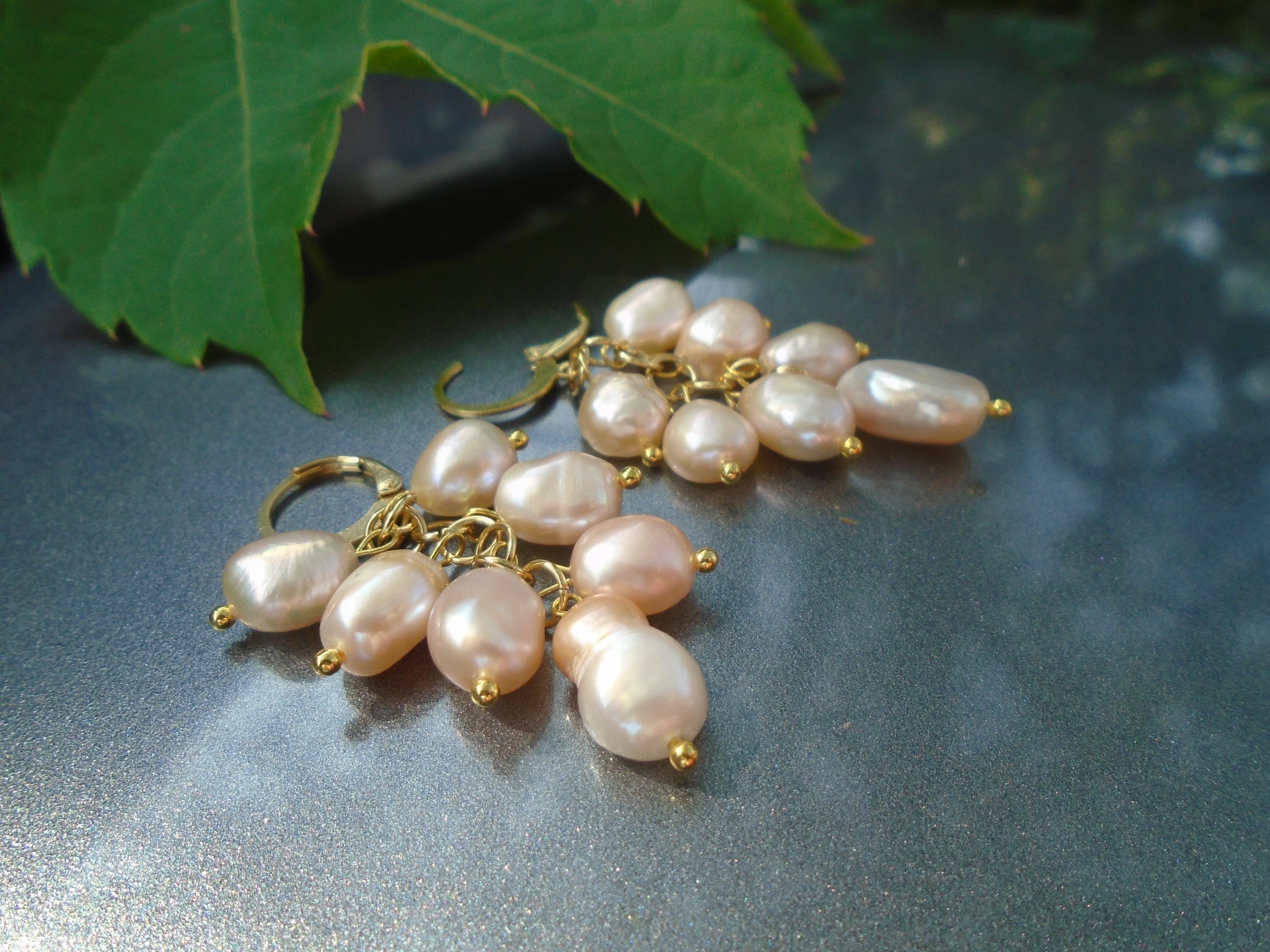 TATIANA☆Grape Pearl Earrings Tatiana Pearl Earrings