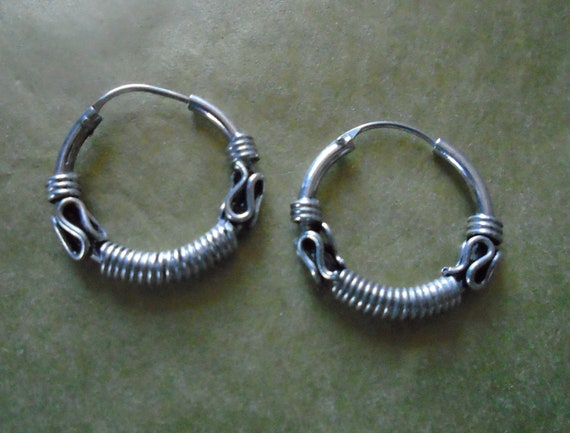 925 sterling Silver Vintage Bali Byzantium Tibet 1