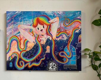 Rainbow Spirit Original Painting