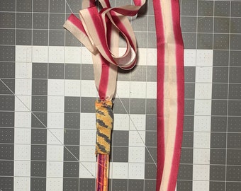 The Finest with Wine and Tigers Daywand Leviwand Silk Ribbon Set