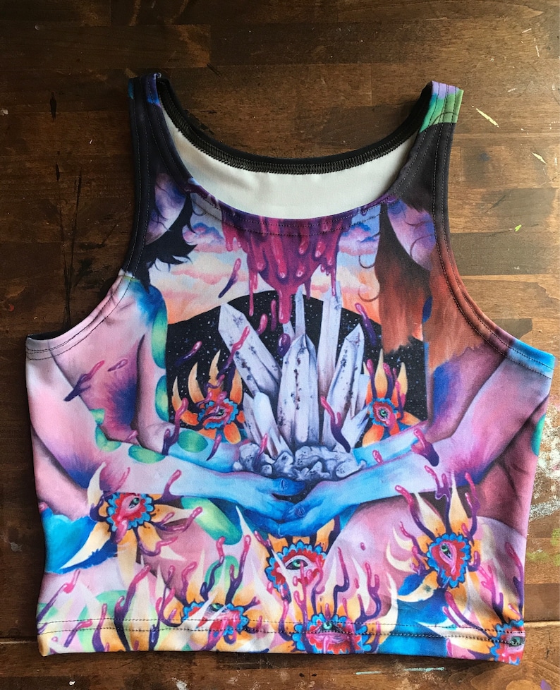 Synesthesia Home Base Crop Top image 1