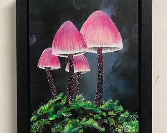 Pink Mushrooms No.1 - original