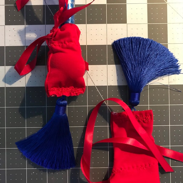 Tehe, Tassels Contact Wand Covers (or for staffs)