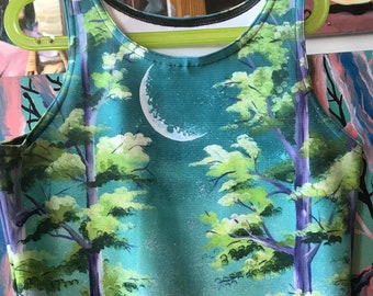 By Mystical Moonlight Crop Top