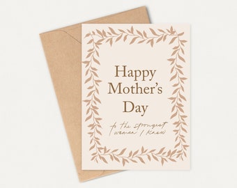 Mother's Day Card | Pregnancy Loss Mother's Day, Stillbirth Mother's Day, Bereaved Mother's Day, Miscarriage Gift, Sympathy Card, Grief Mom