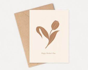 Happy Mother's Day - Mother's Day Cards , Card for Mom, Mother's Day Card for friend, New Mom Gift, Parenting Card, Eco-Friendly Card