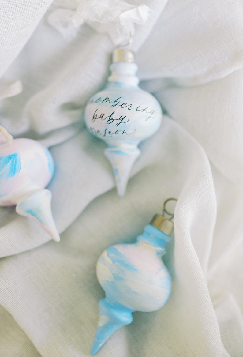 AngelBaby Remembrance Ornament Miscarriage Ornament, Pregnancy and Infant Loss Gift, Stillborn Baby Memorial Ornament, Sympathy Gift image 3