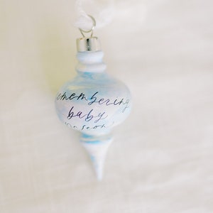 AngelBaby Remembrance Ornament Miscarriage Ornament, Pregnancy and Infant Loss Gift, Stillborn Baby Memorial Ornament, Sympathy Gift image 4