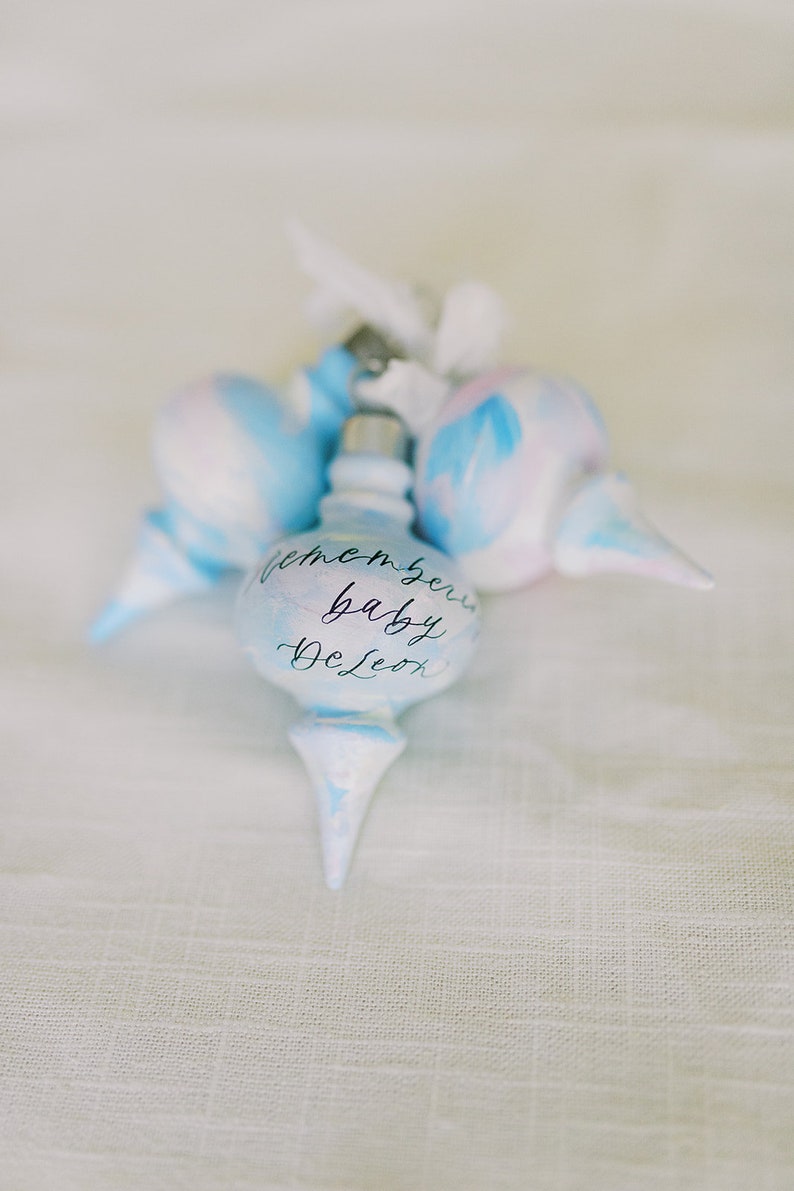 AngelBaby Remembrance Ornament Miscarriage Ornament, Pregnancy and Infant Loss Gift, Stillborn Baby Memorial Ornament, Sympathy Gift image 5