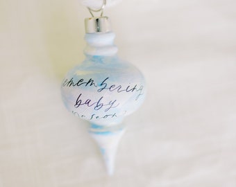 AngelBaby Remembrance Ornament - Miscarriage Ornament, Pregnancy and Infant Loss Gift, Stillborn Baby Memorial Ornament, Sympathy Gift