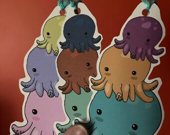 Paquete Octopi Bookmark Pack-3
