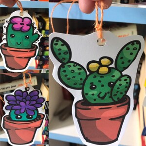 Cacti Bookmarks- 3 in a pack