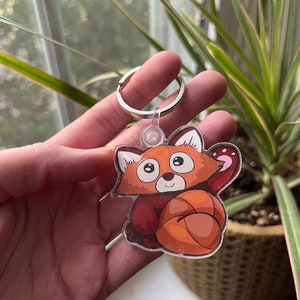 Red Panda Keychain