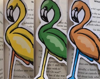 Marcadores Flamingo: 3 en un paquete (naranja, verde y amarillo)