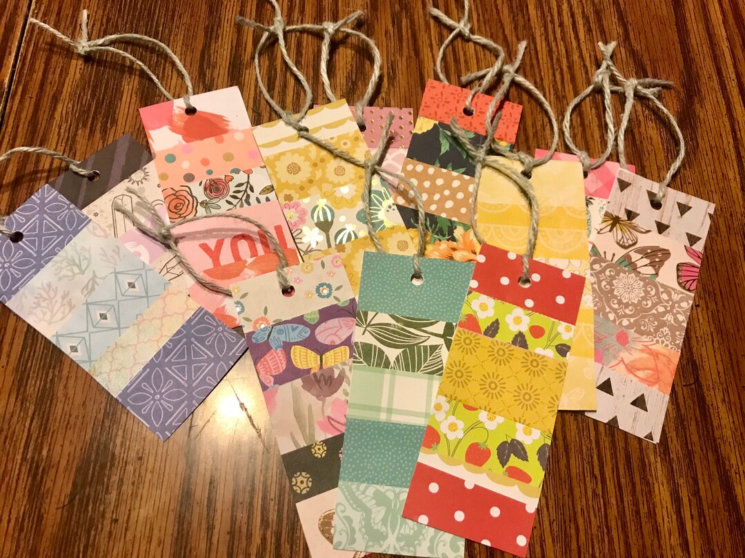 Handmade Assorted Bookmarks: 3 in a Pack - Etsy