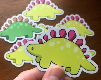 Imán amarillo stegosaurus