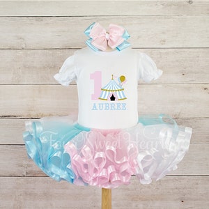 Circus Birthday Outfit Girl Carnival Outfit Circus Birthday Dress Girls Circus First Birthday Fair Girls Circus Tent Birthday Clown Birthday