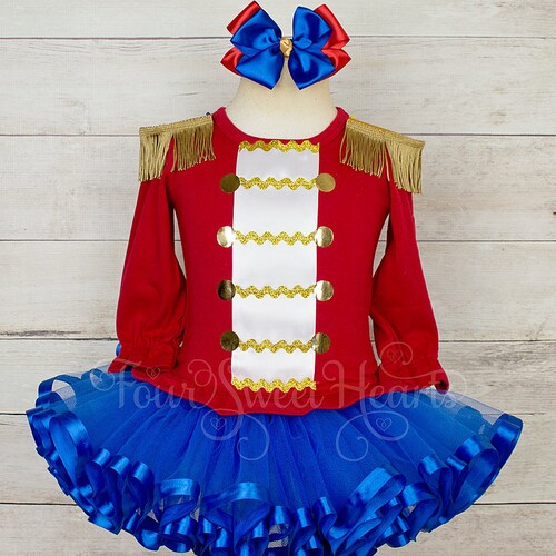 Toy Soldier Dress Girl Nutcracker Costume Girl Ringmaster Etsy