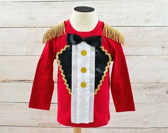 Boys Circus Costume Carnival Outfit Boy Lion Tamer Birthday Circus Boys Ringmaster Shirt Circus Birthday Ringmaster Costume Boy Ringleader