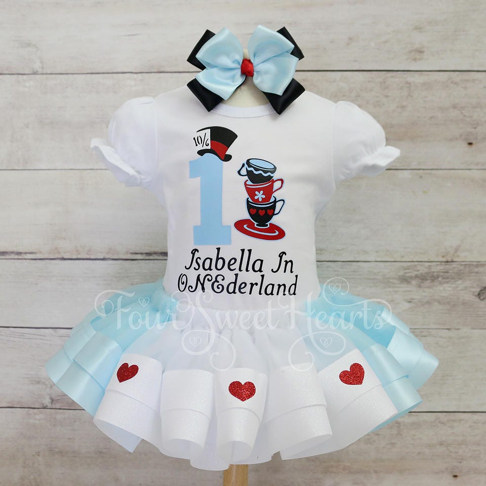 Alice in wonderland birthday outfit Clearance