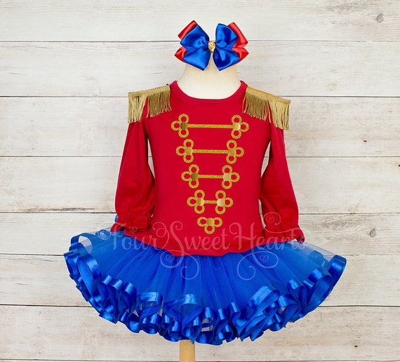 Girl Nutcracker Costume,girl Circus Outfit,soldier Dress,tutu