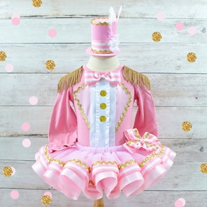 Girls Circus Outfit Carnival Ringleader Outfit Girl Ringmaster Costume Circus Dress Girls Circus Costume Girl Carnival Outfit Circus Tutu