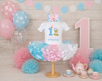 alice in wonderland first birthday dress Alice Tea Party Dress Reimagined – Only Little Once