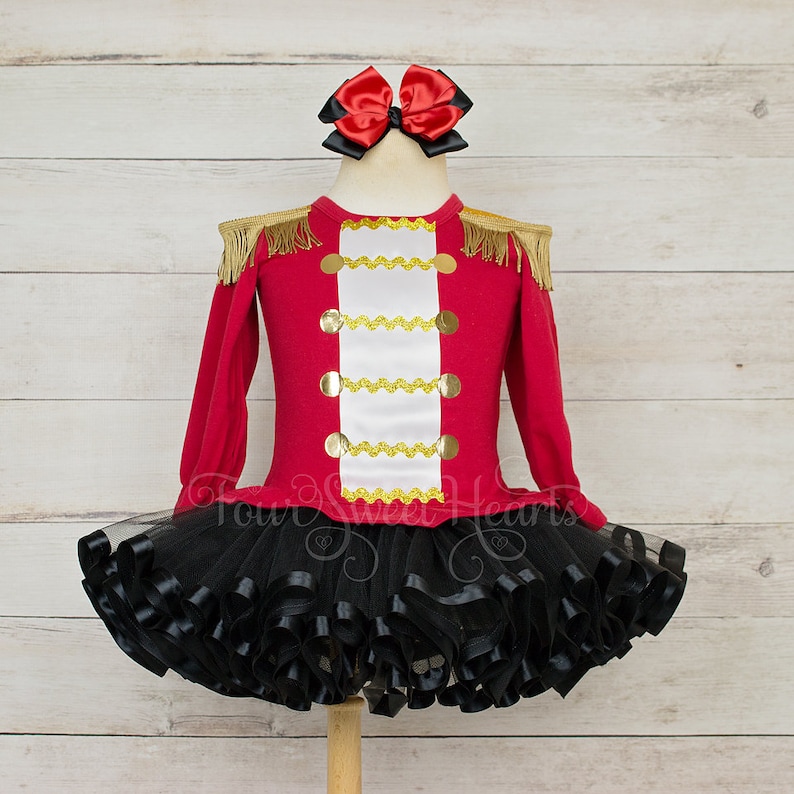 Toy Soldier Dress Girl Nutcracker Costume Girl Ringmaster - Etsy