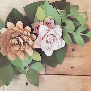 3&quot; Paper Spiral Flowers