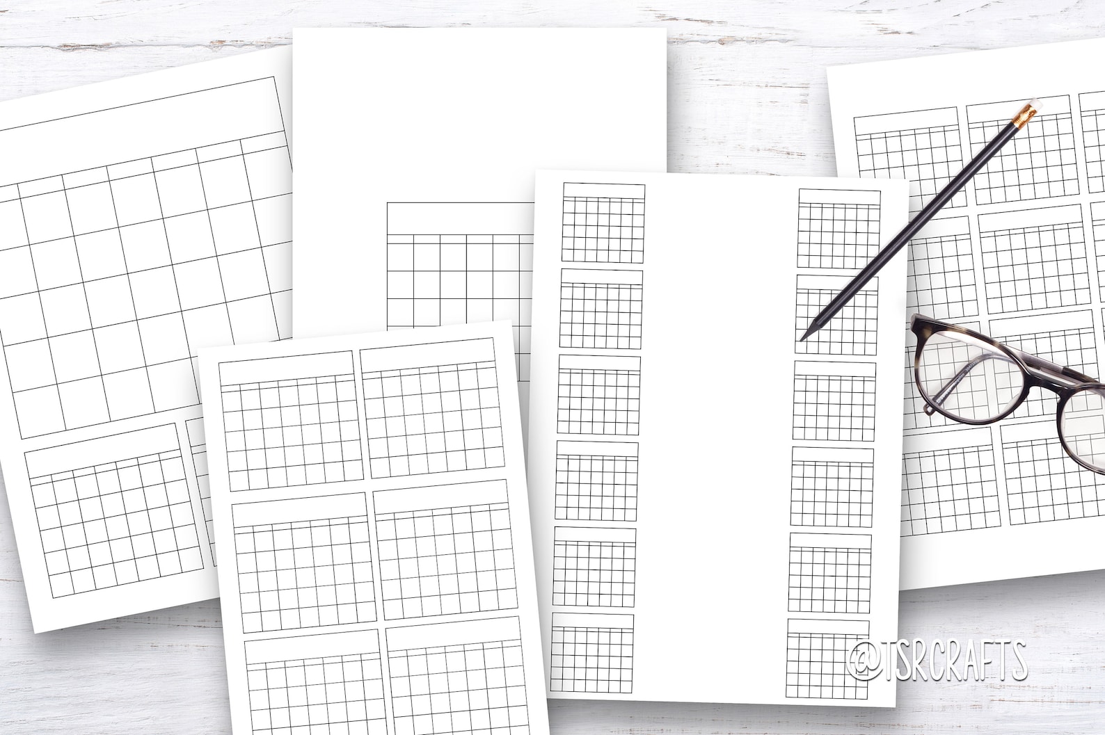 Printable Planner Templates / Printable Planner Inserts / Digital ...
