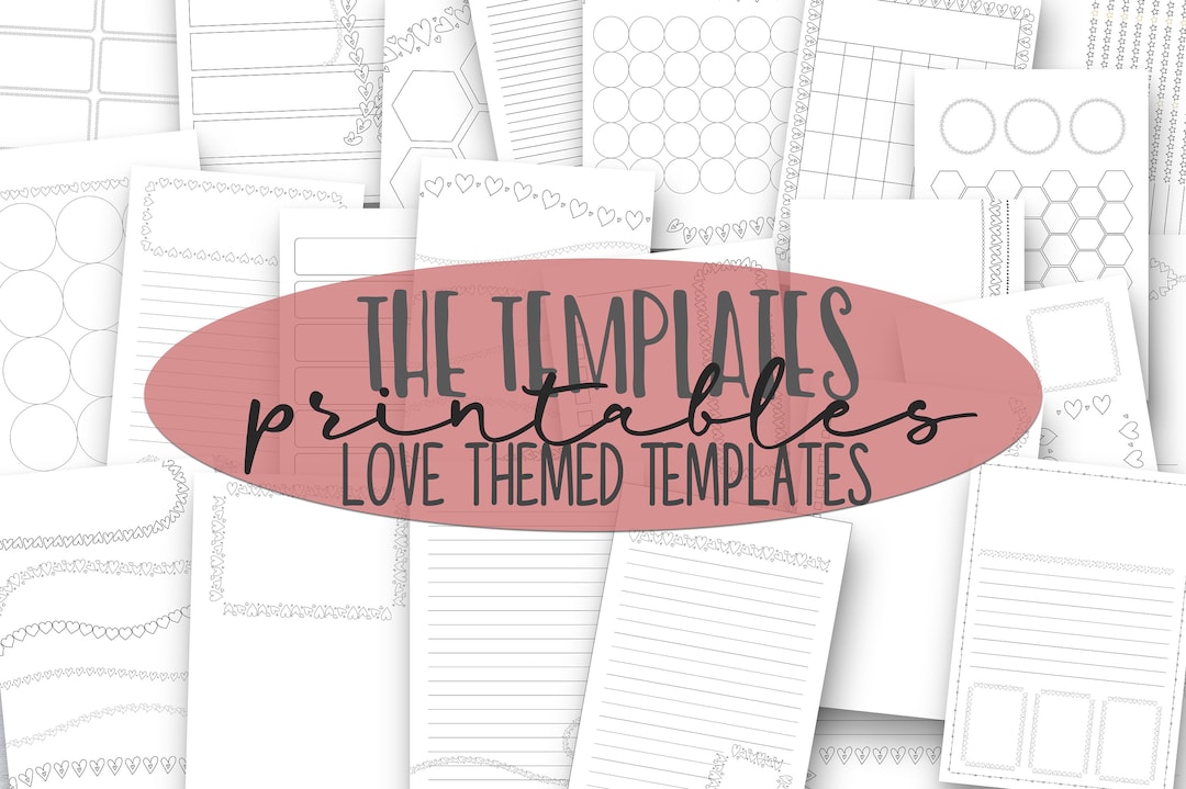 Journal Templates (digital) / Printable Planner Inserts/digital Planner ...