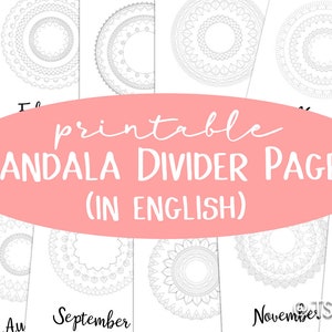 Printable Bullet Planner inserts kit: undated Doodle Planner Ult. Bundle, notion templates, adult coloring pages, templates, pages image 10