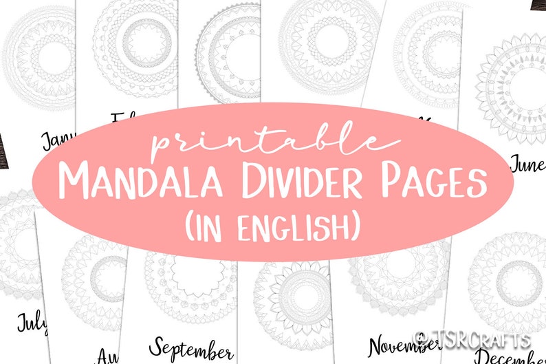 Printable Bullet Planner inserts kit: undated Doodle Planner Ult. Bundle, notion templates, adult coloring pages, templates, pages image 10