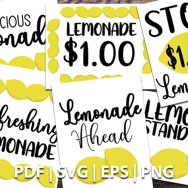 Lemonade Stand Etsy