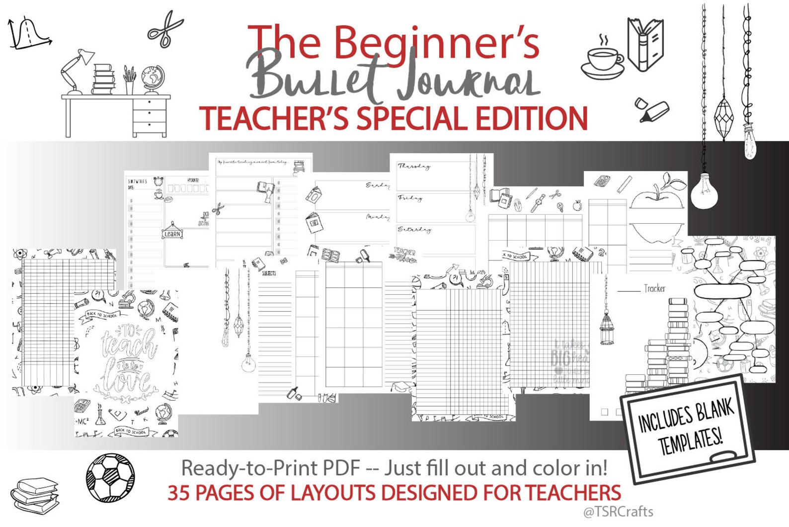 Beginner's Bullet Journal For Teachers