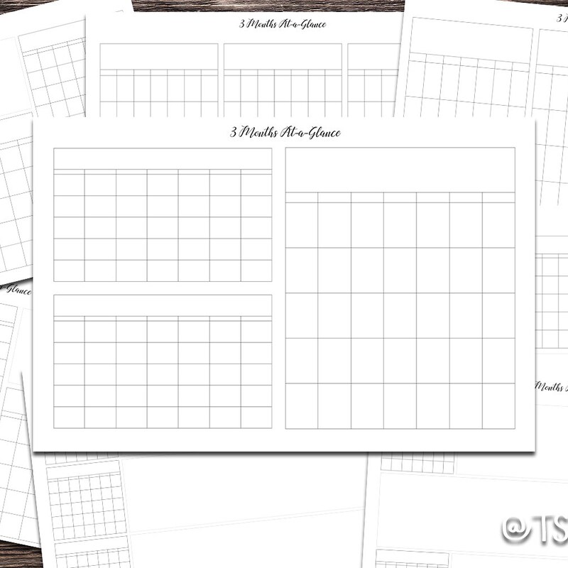 Desktop Calendar Printing - Etsy